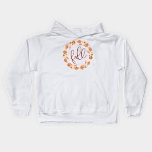 Fall Leaves Autumn Kids Hoodie